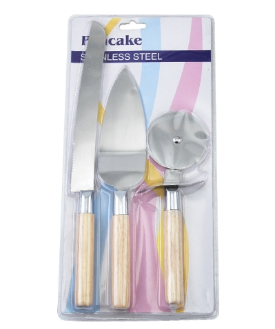 Набор ножей для кухни: для пиццы, торта, сыра