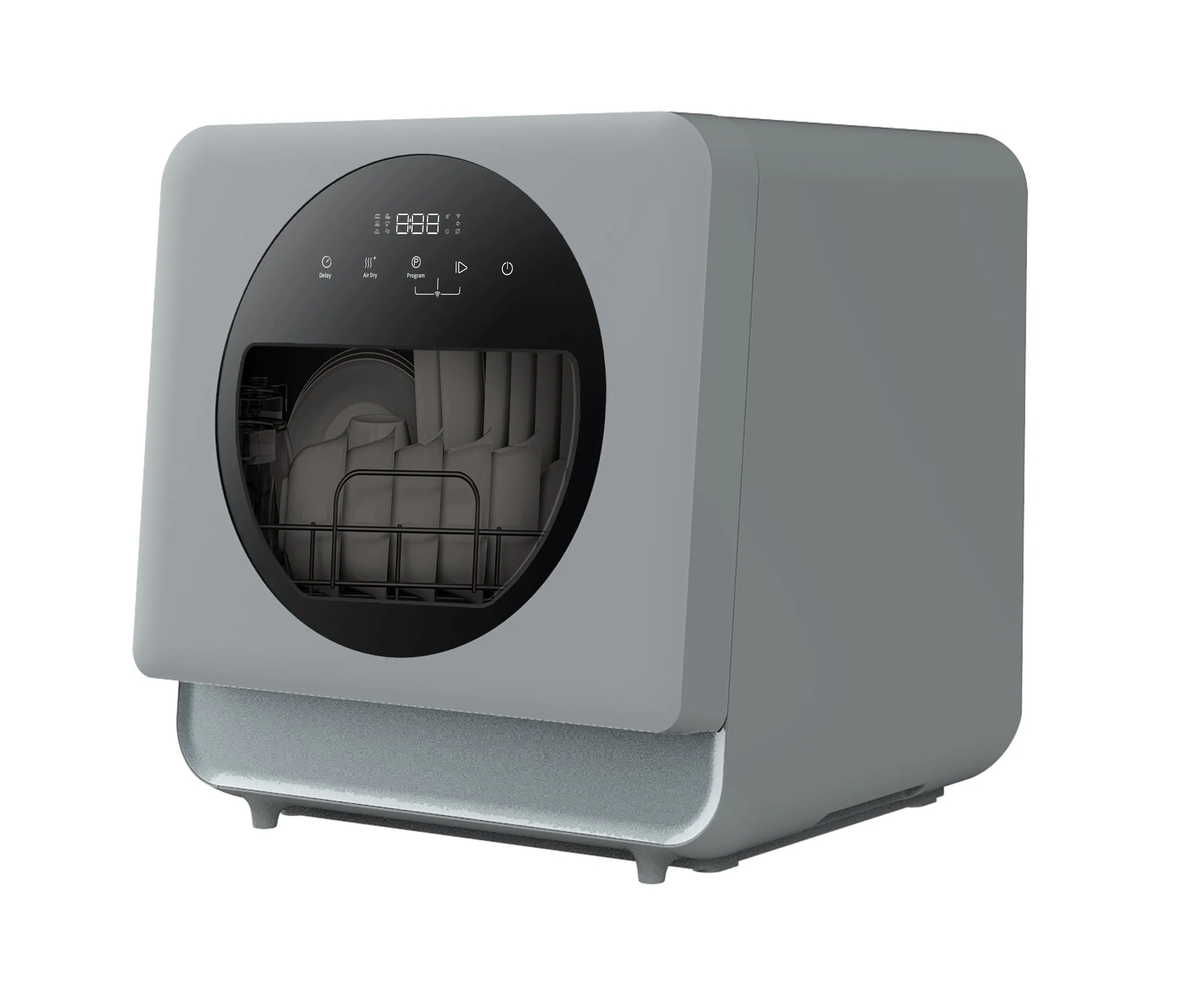 Mini Portable Countertop Dishwasher Kitchen Small Size Dish Washer Machine