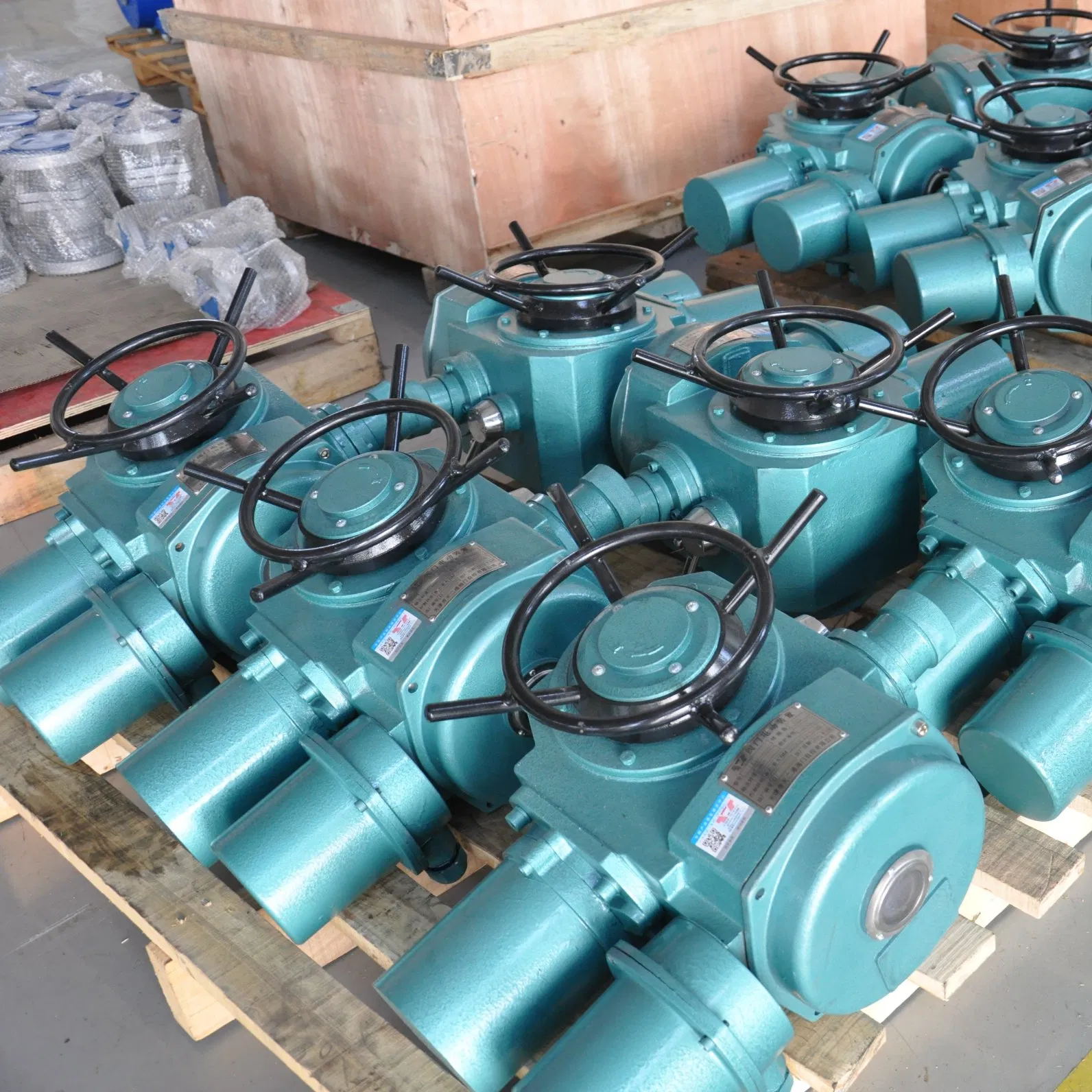 Awwa C504 Class 125 Wafer Type Industrial Electric Butterfly Valve China Factory