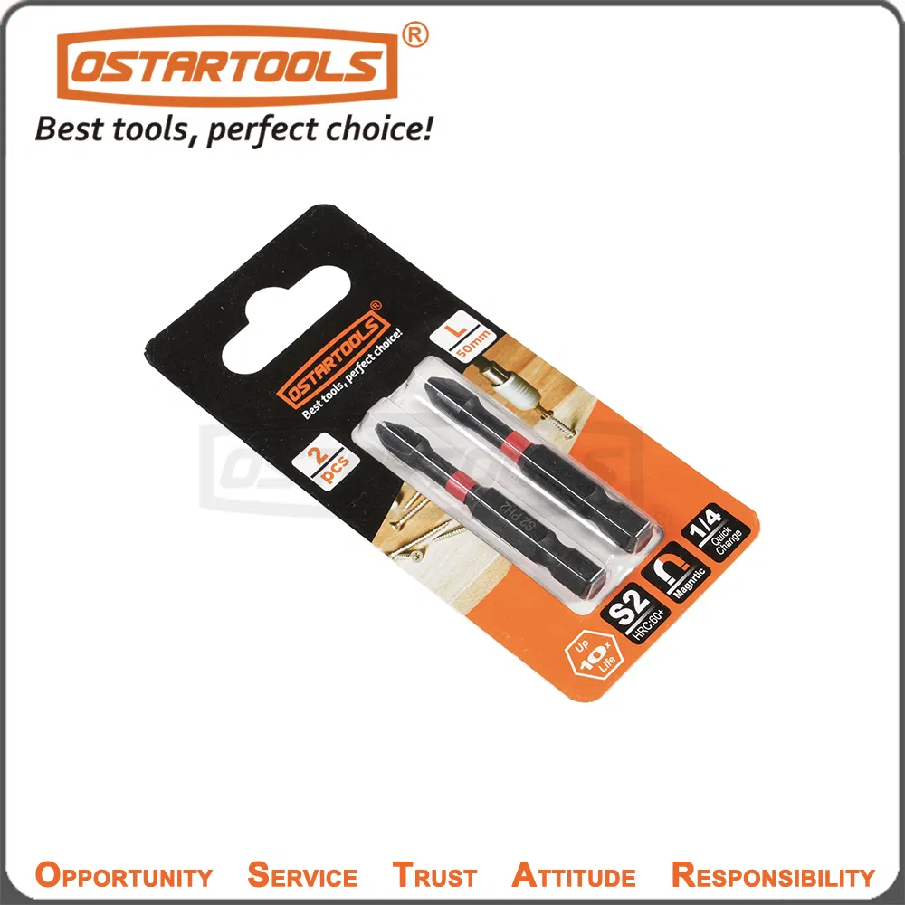 Durable Hex Quick Shank Square Insert Screwdriver Bits