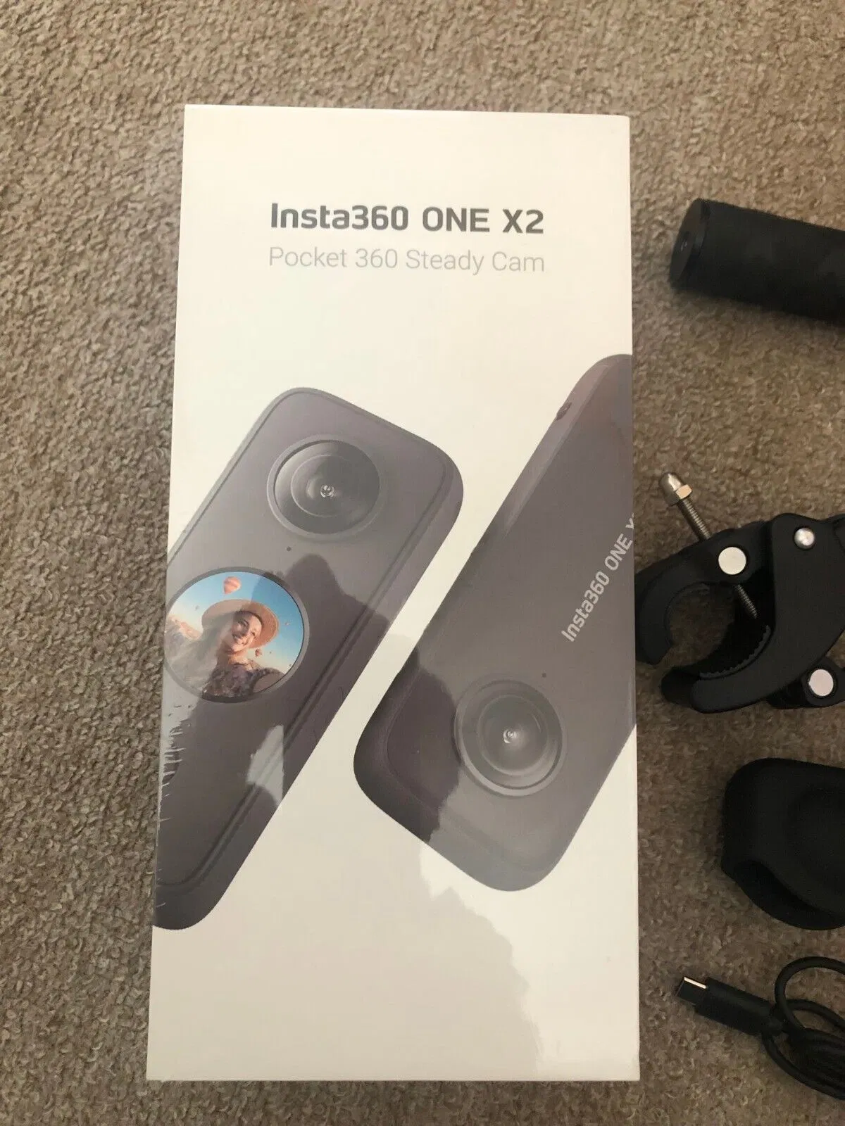 Insta360 One X 18MP 5.7K Action Camera Black