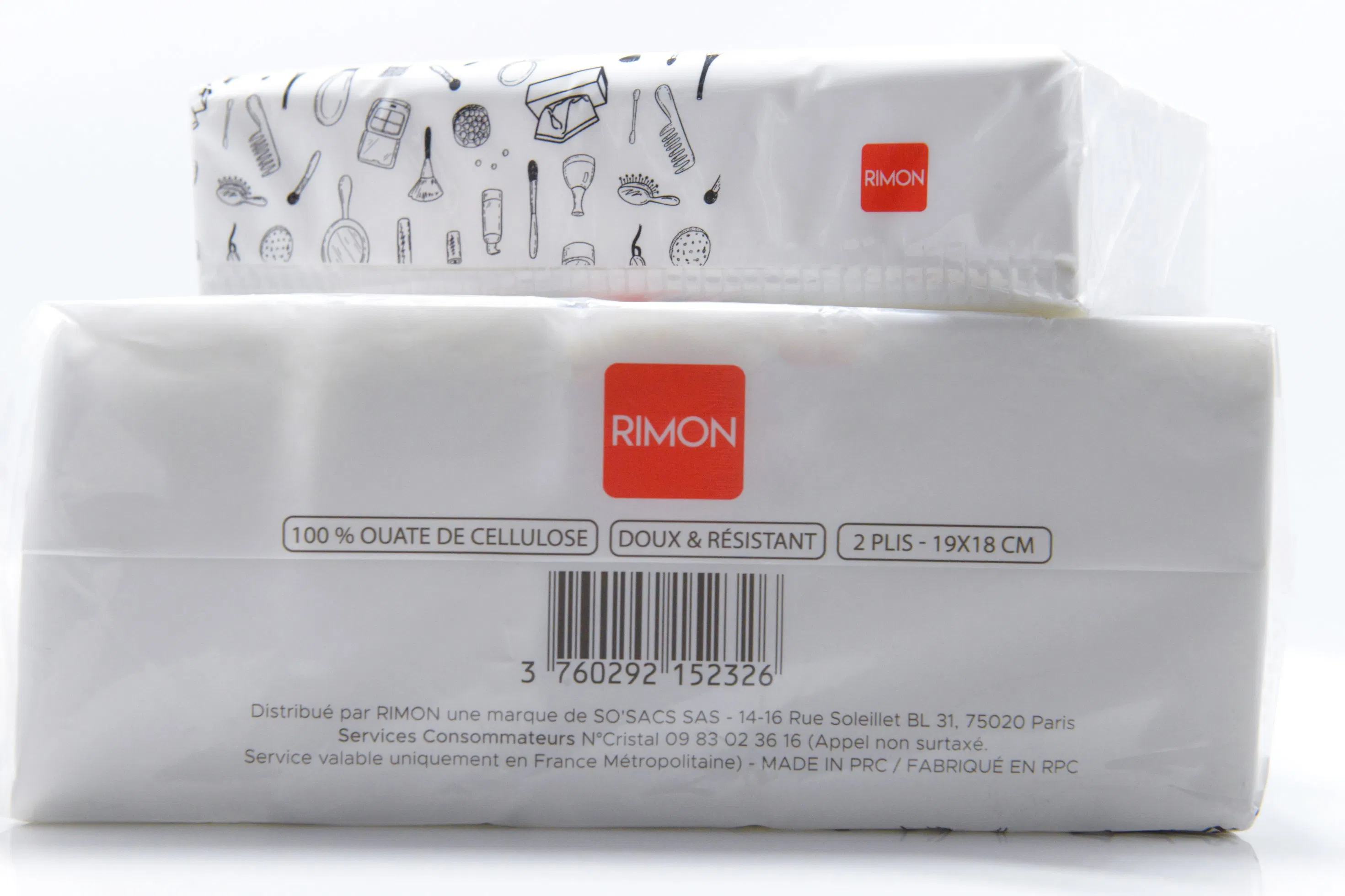 Wholesale Customized Multi-Layer Tissue Paper with Plastic Packaging for Facial Tissue Paper