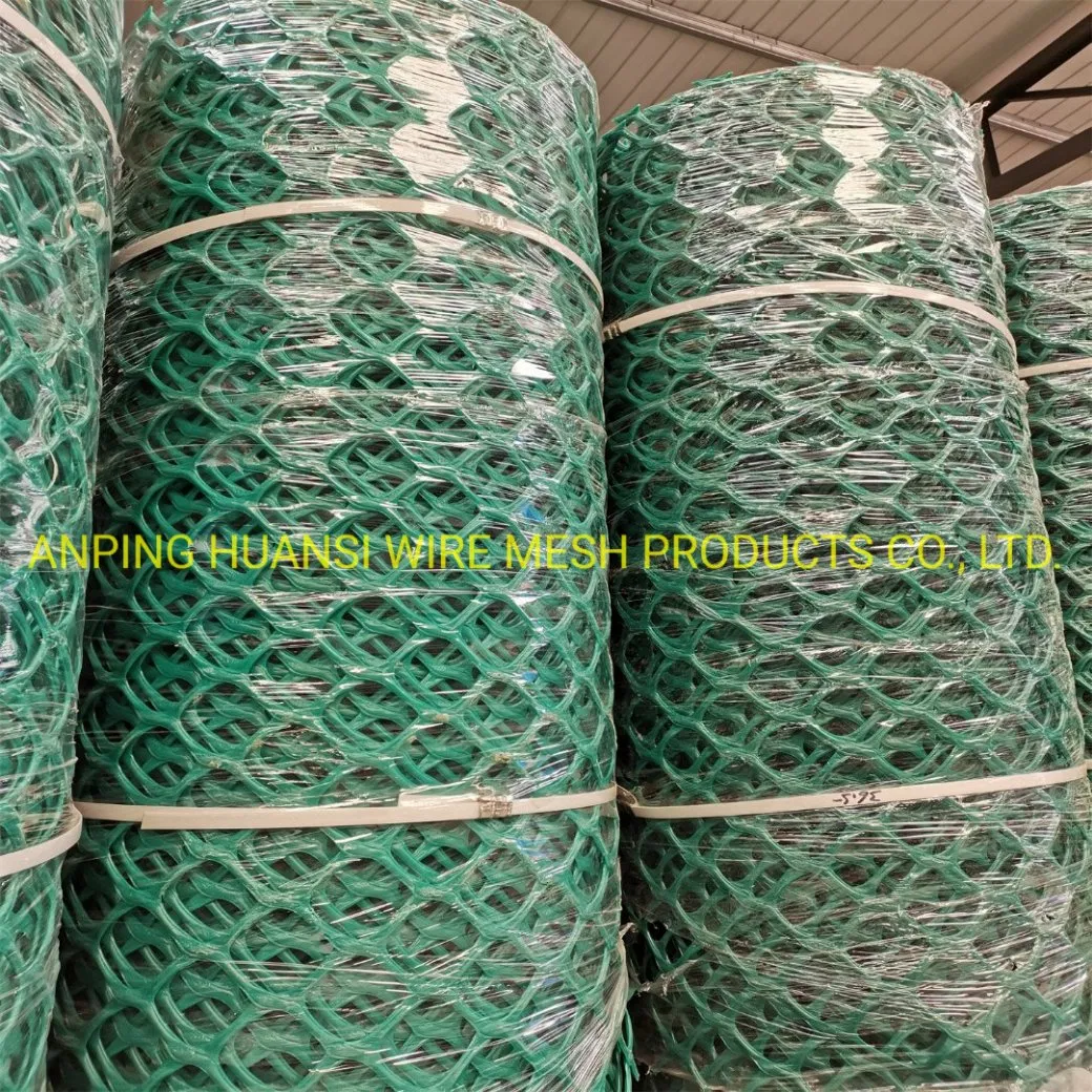 PP Net Plastic Flat Extruded Mesh Used as Safety Fence