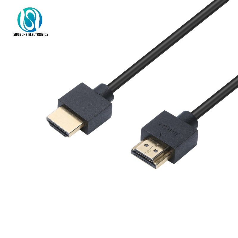 1.4 Version HDMI High-Definition Cable with Small Square Head HDMI Cable