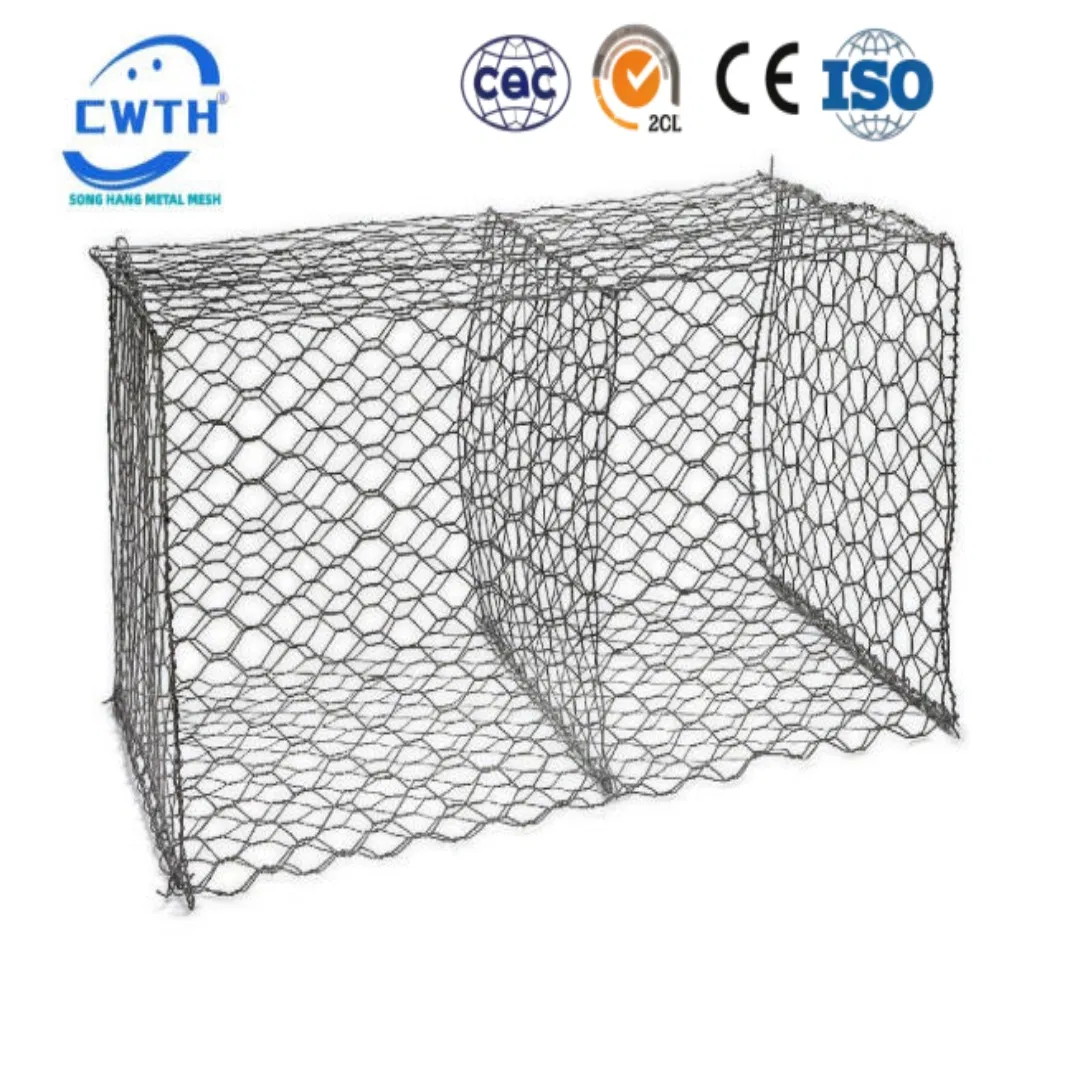 Galvanized or PVC Coated Gabion Retaining Stone Wall Fence Cage Basket Box
