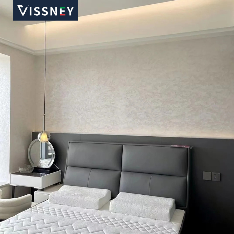 Vissney Velvet Wall Paint Premium Coating for Elegant Interior Wall and Home Designs