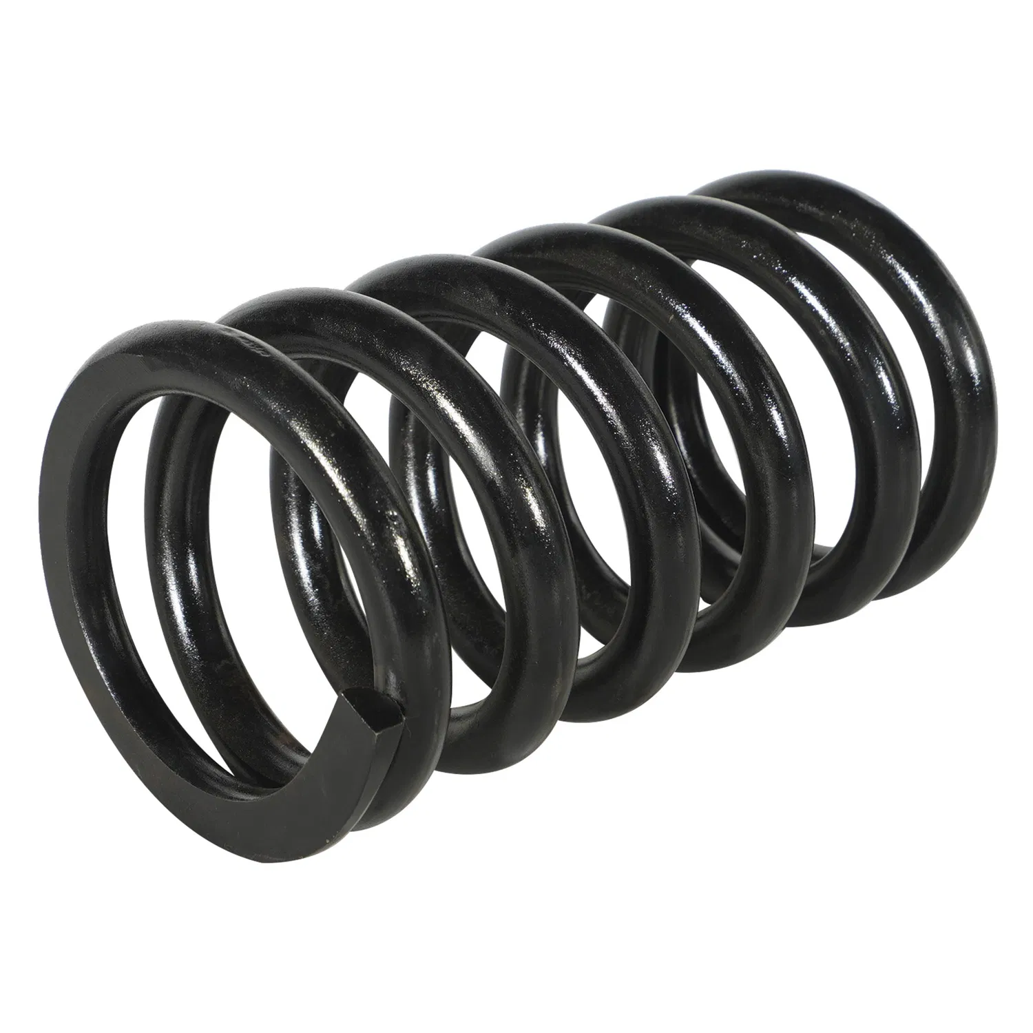 High Temperature Resistant Pression Spring From China OEM Supplier Railway Big Wire Diameter Compression Coil Spring in Black Color