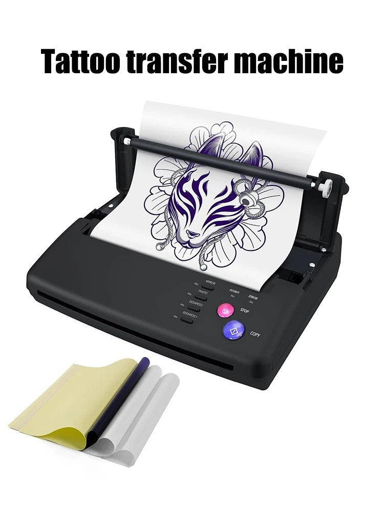 Professional Tattoo Thermal Transfer Machine Equipment Photocopier Tattoo Template Transfer Machine