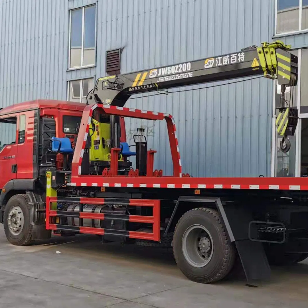 Jiangwei 8 Tons Straight Arm Crane with 150m Steel Wire Rope