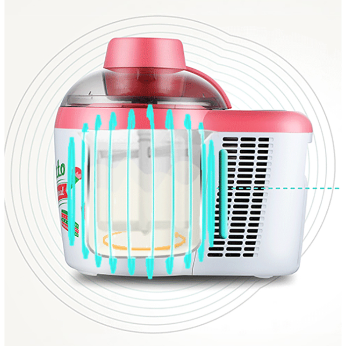 Colorful New Style Electric Mini Size Household Ice Cream Maker