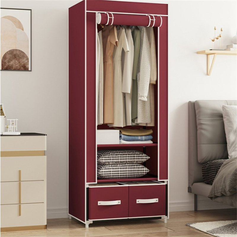 Assemble and Store Sturdy and Durable Household Dormitory Simple Wardrobe