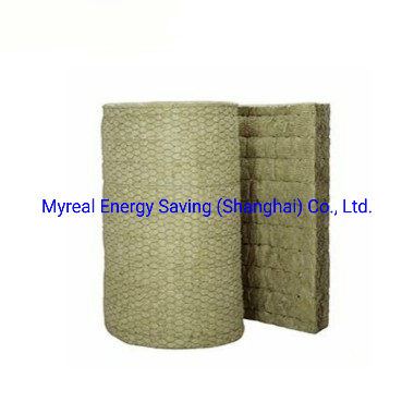Rock Wool Blanket 70kg M3 Rock Wool Roll Blanket for Building Material