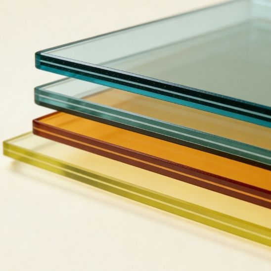 Soundproof and Heat-Insulating Laminated/Sandwich Tinted Glass, Double-Layered, Explosion-Proof
