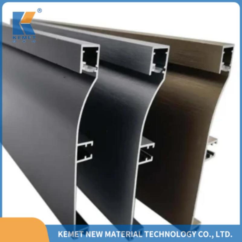 High Quality Aluminum Skirting Board Profiles for Floor Decoration OEM Logo Aluminum Tile Trim