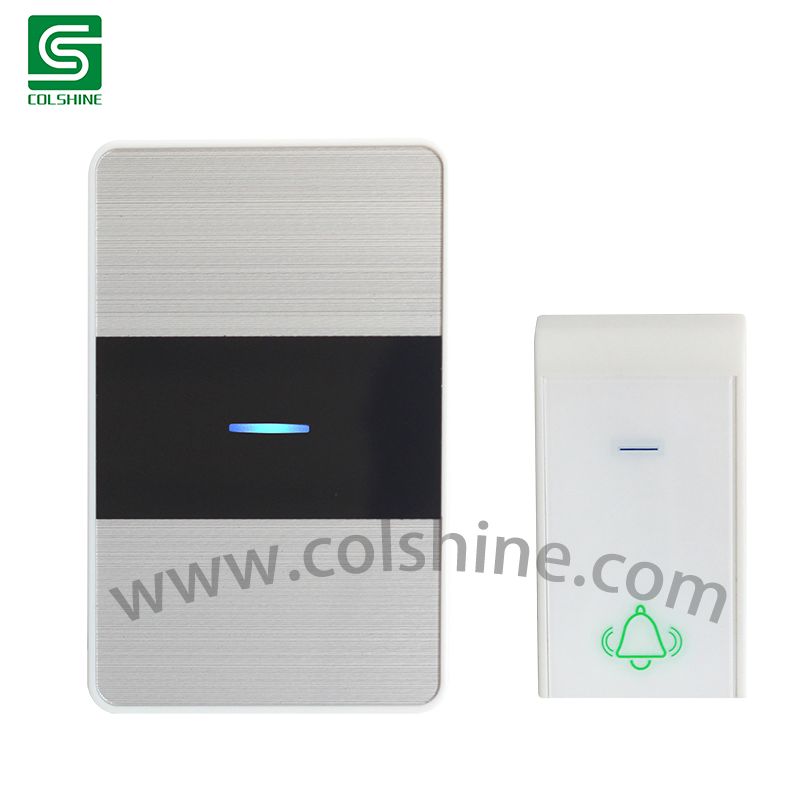 Black DC Doorbell 36 Tune Melody Wireless Digital Portable Remote Control Chime