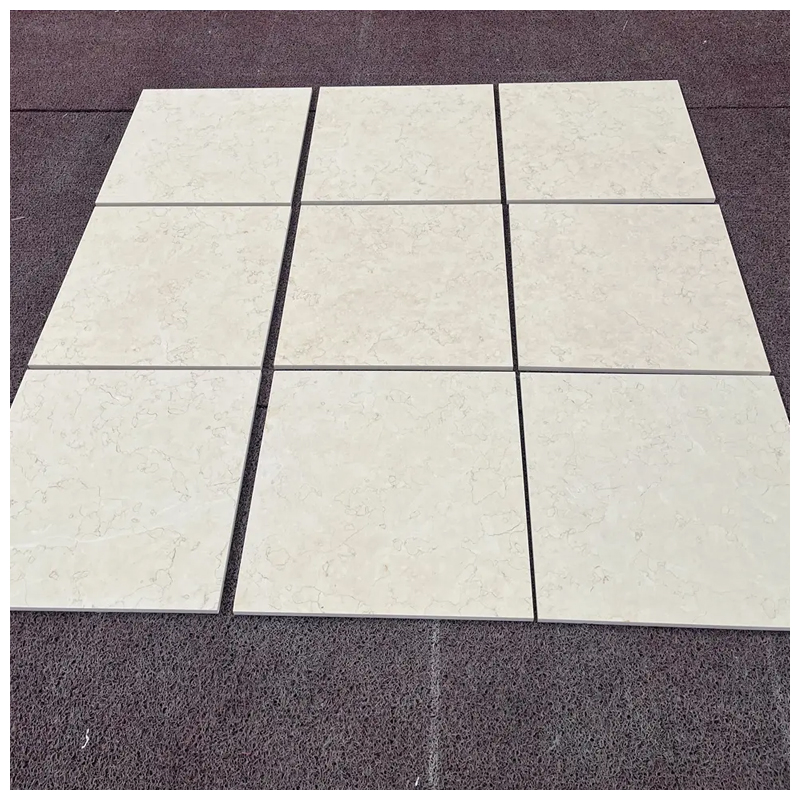 Sunny Beige Limestone Honed Tiles for Floor and Wall