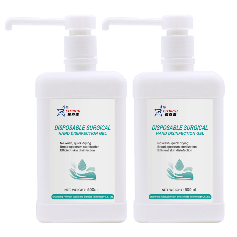 500ml with Pump Compound Alcohol Waterless Hand Sanitizer