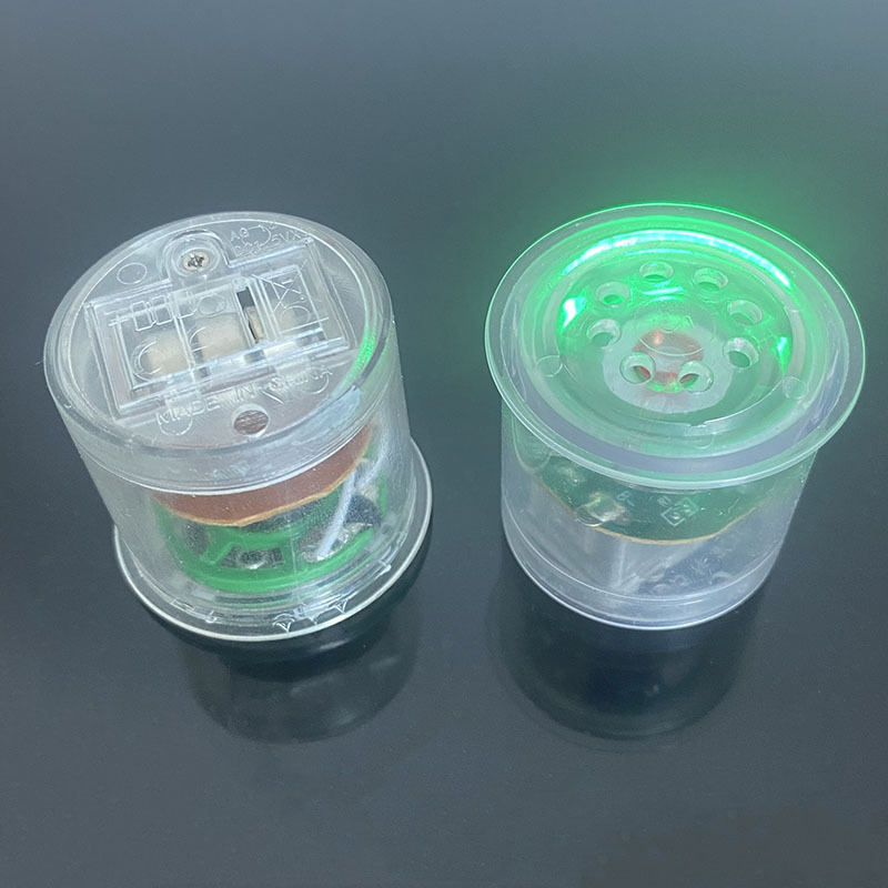 Transparent Music Squeeze Box with Light-up Toy and Music Box