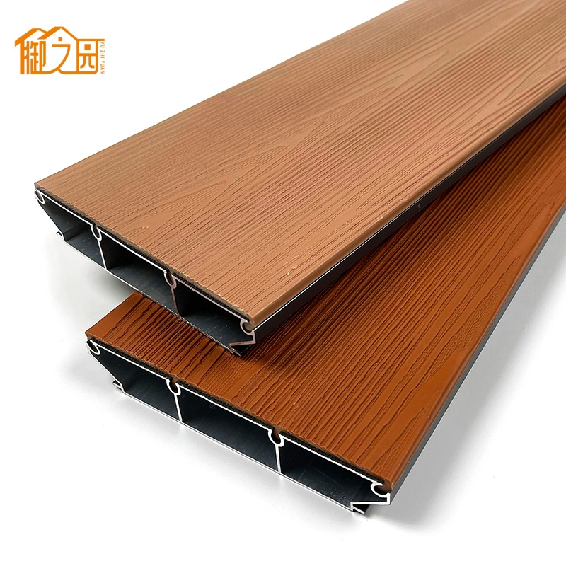 Interlocking Composite Decking Board Aluminum Deck Flooring for DIY Garden Pathway Projects