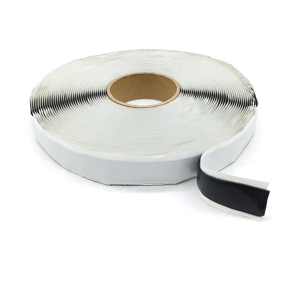 Black Color Butyl Seal Tape Sticky Insulating Rubber Sealing Tape Is Used for Connection of Automobile Parts and Steel Plates