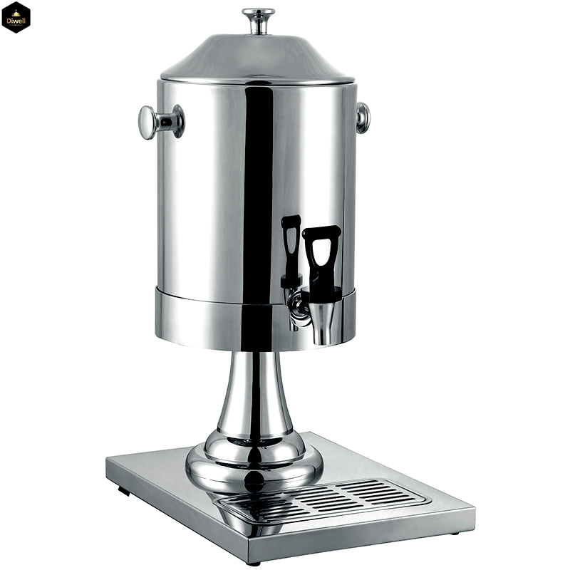 Chaozhou Diwell Wholesale Buffet Food Warmer Tea Pot and Warmer Liter Juice Arabic Milk Tea and Coffee Urn Stainless Steel Dispenser for Sale