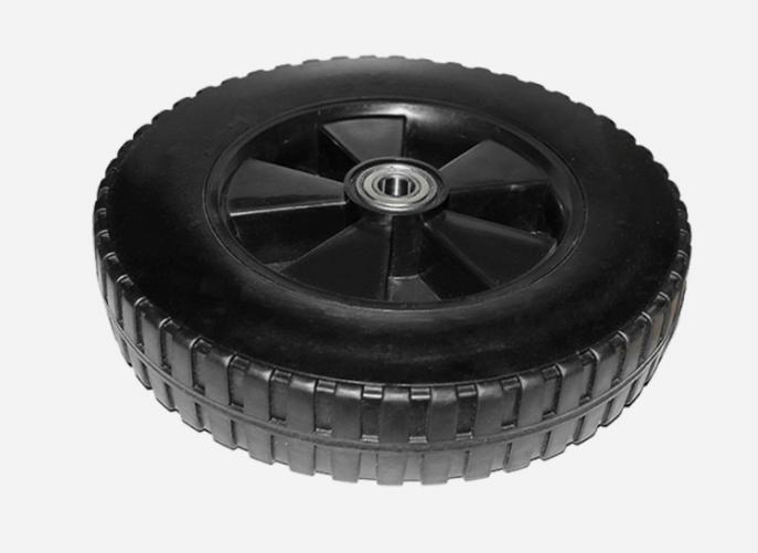 5"/6"/7"/8"/10" Mower Wheel Np in Black Color with Attractive Appearance