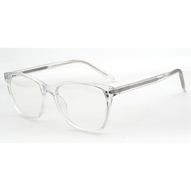 Hot Selling Flexible Hinge Square Optical Frame Wholesale Blue Light Glasses CE Eyewear Online for Women Men