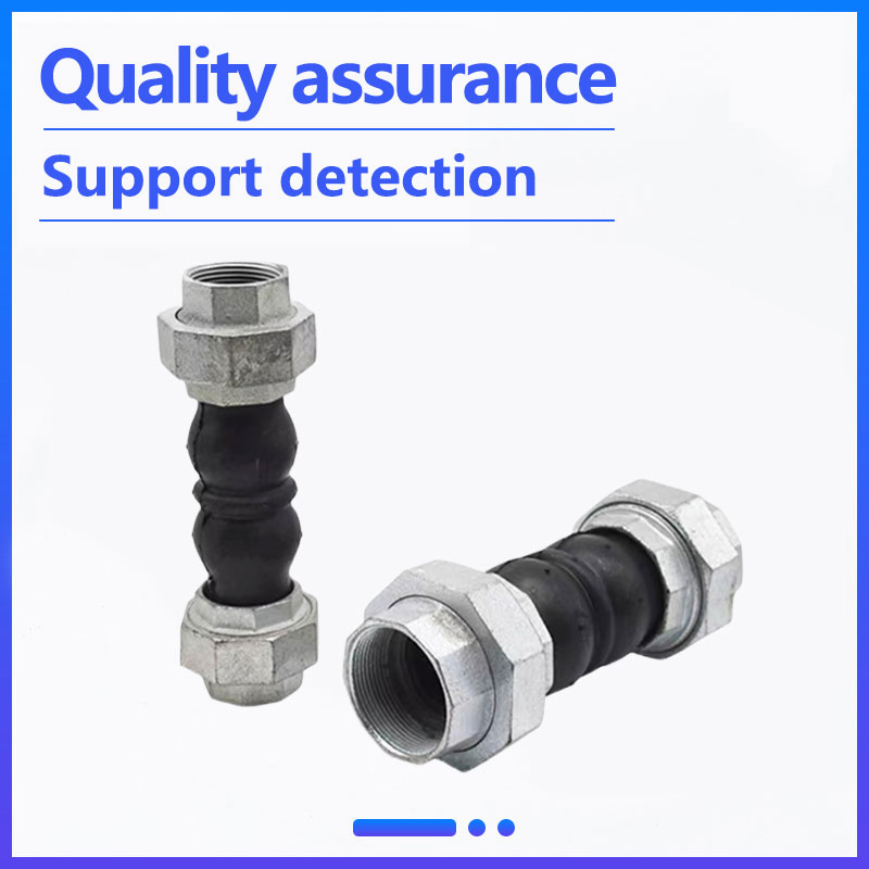 High Pressure Union Threaded Flexible Rubber Joint for Pipe Use