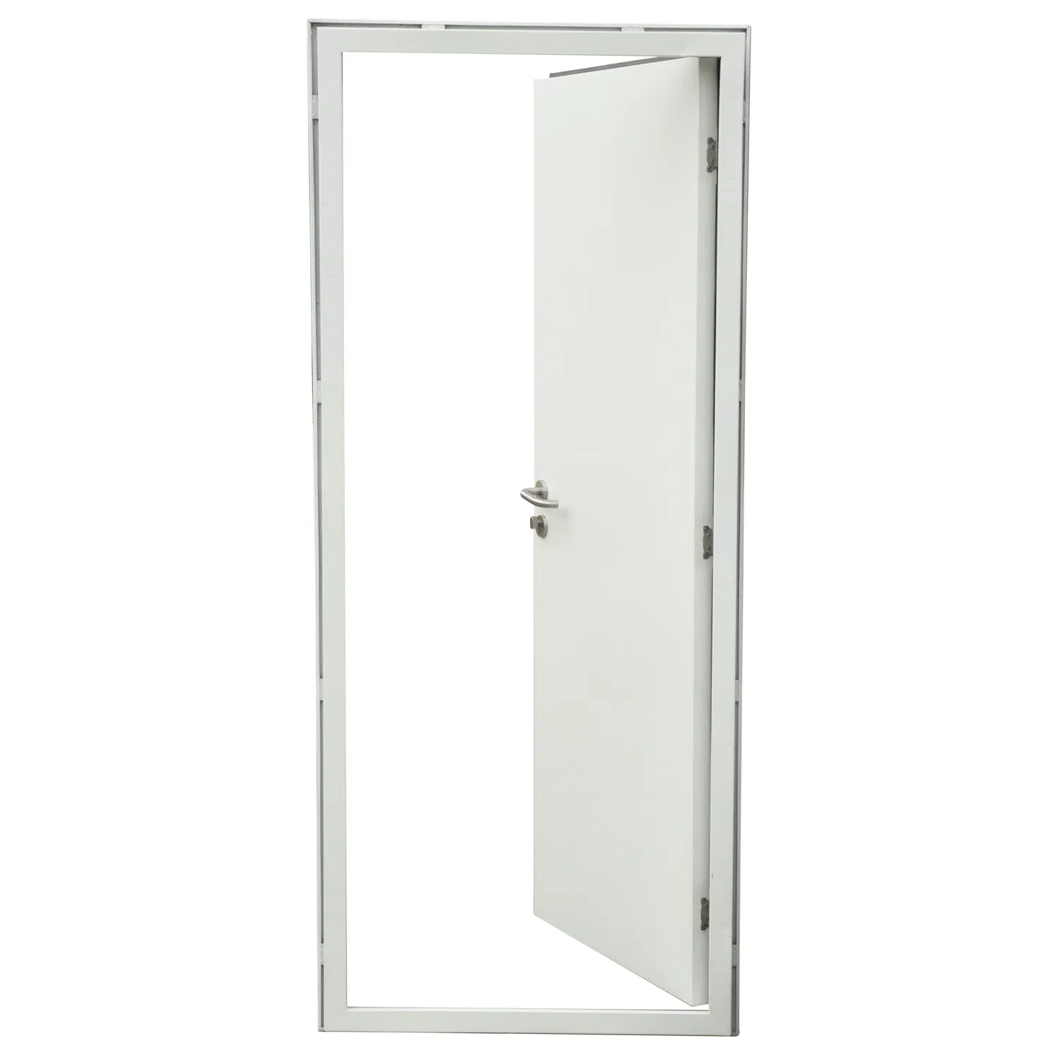 Стальная дверь с фланцами для контейнерных домов