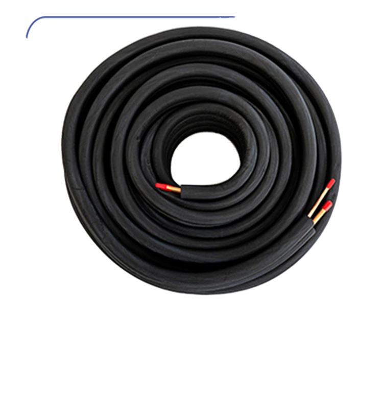Customized Insulation Air Conditioner Installation Split Rubber Copper Line Set