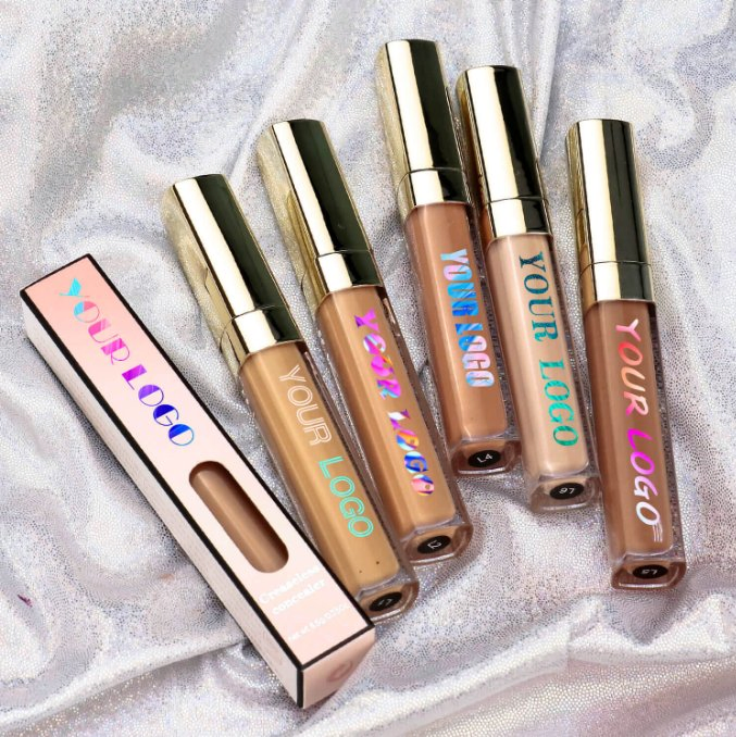 Six Colors Soft Skin- Friendly Concealer Custom Your Logo Waterproof Factory Price Makeup