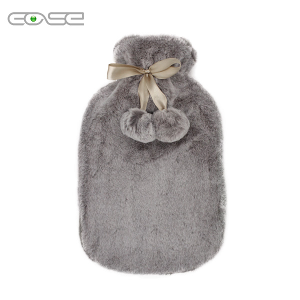 Customizable Eco-Friendly Rubber Hot Water Bottles for Comfort