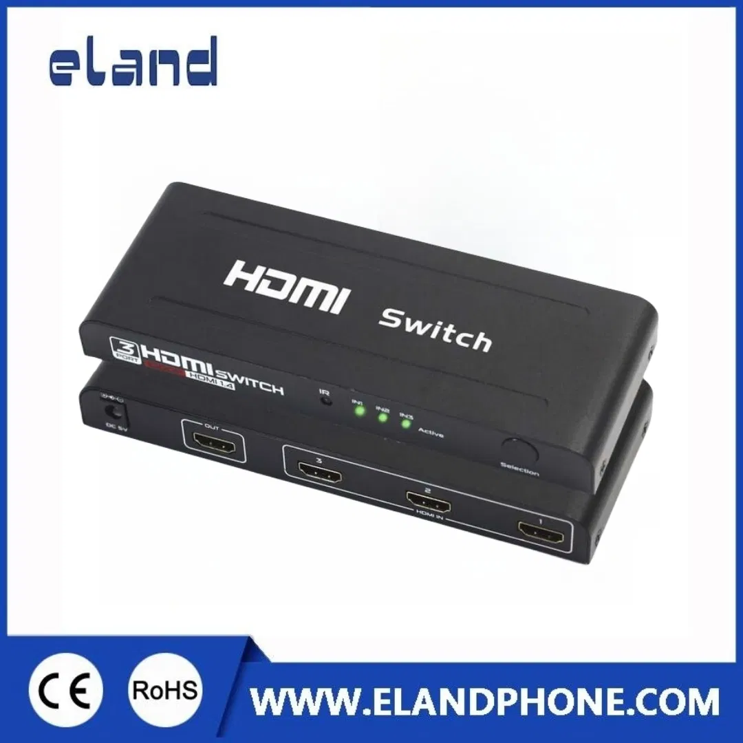 HDMI-коммутатор на 3 порта, переключатель HDMI