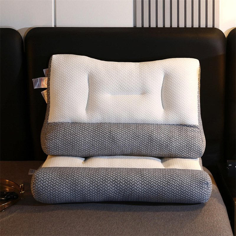 Wholesale High Quality Ergonomic Pillow for Sleeping Adult Neck Cervical Support Bed Comfortable Pillow