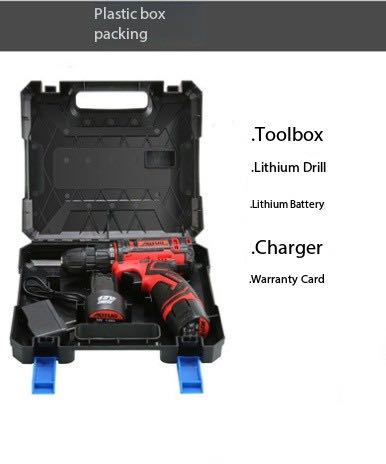 Беспроводная дрель-шуруповерт 12V с подсветкой