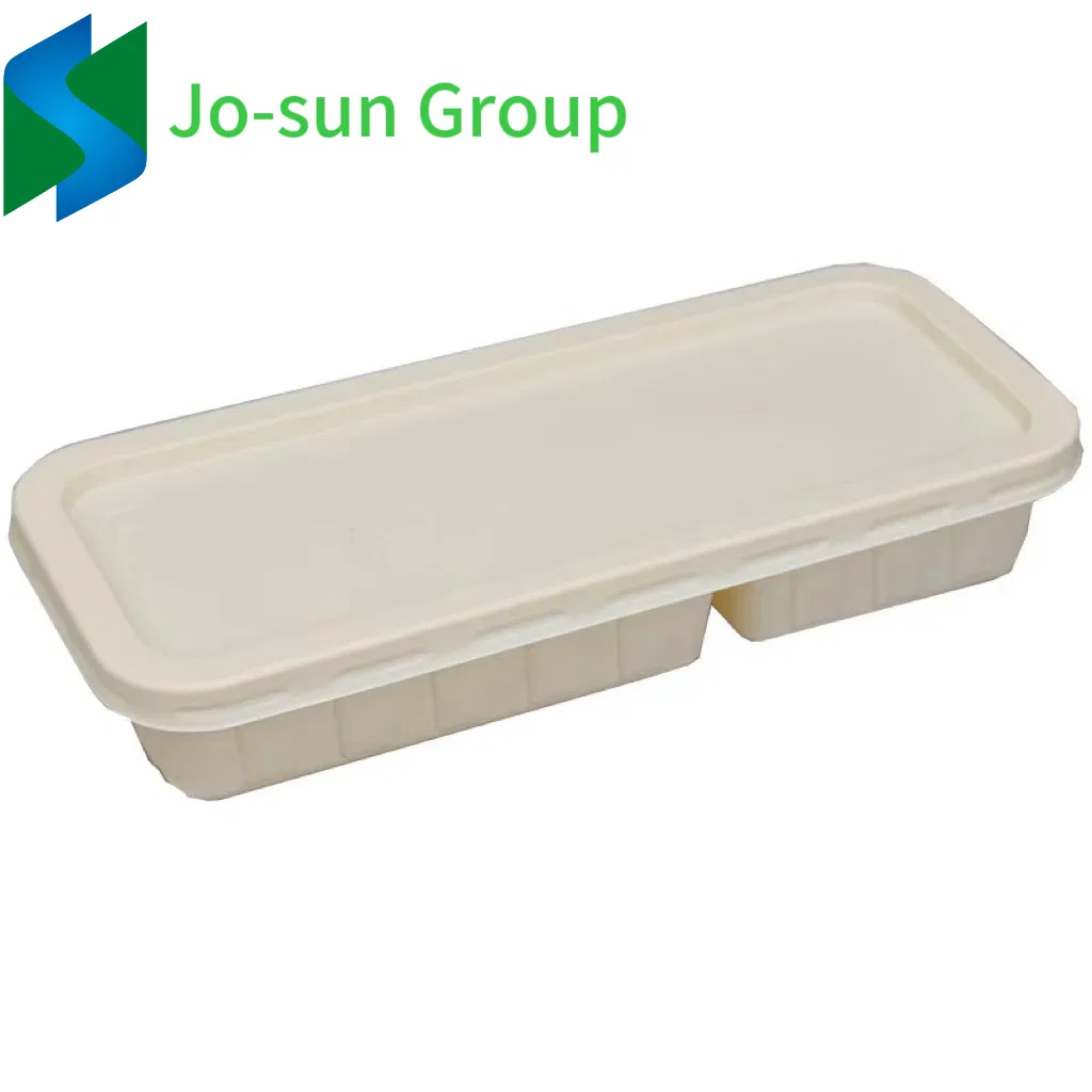 Jo-Sun Disposable Cornstarch Lunch Food Packaging Box