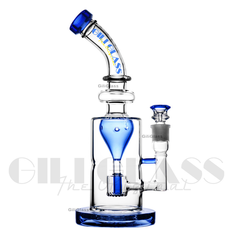 Gili-065 Giliglass 13 Inches Wholesale Glass Oil Burner Puffco Peak Smoking Water Pipe