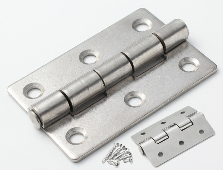 304stainless Steel Polished Door Furniture Cabinet Hinge 6hole with Screw