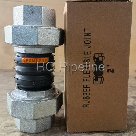 Corrosion Oil Resistant Thread-Connection Rubber Expansion Joint