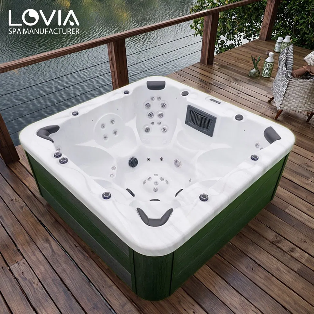 Best Seller Hot Tub 7 Person Outdoor Jacuzi Whirlpool Batutub Garden Hot Tub with Manufacturers in China