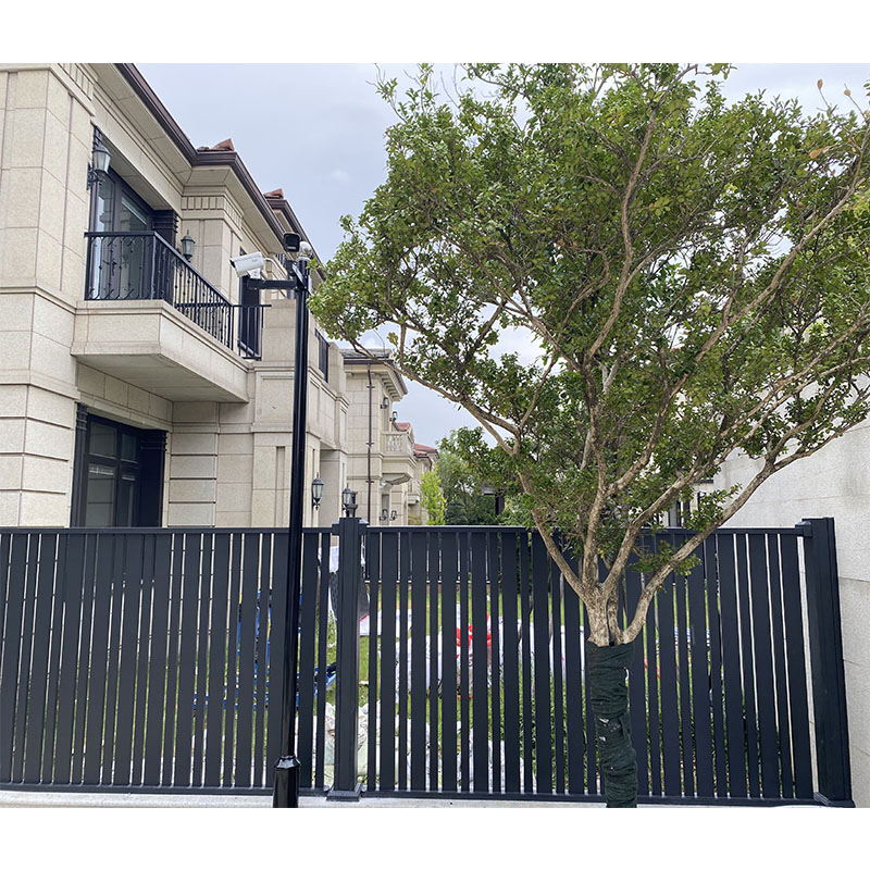 Fireproof, Waterproof, Mildewproof Railing Balustrade Outdoor Aluminum Electric Fence with ISO9001