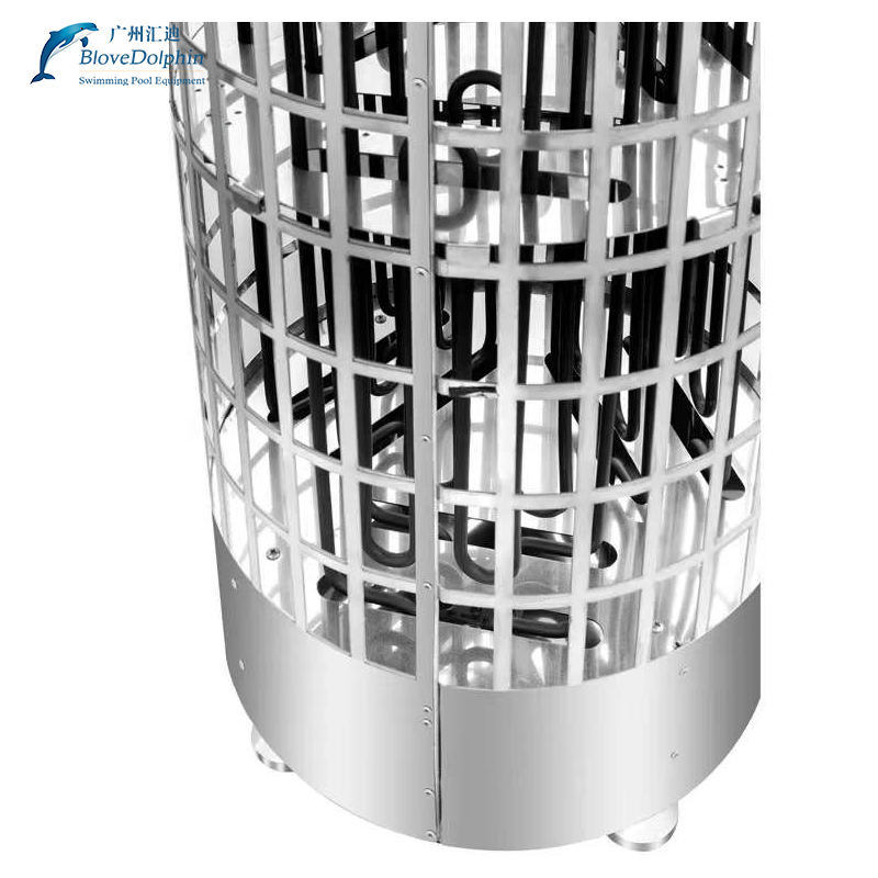 Сауна-печь 6 кВт из нержавеющей стали с внешним управлением