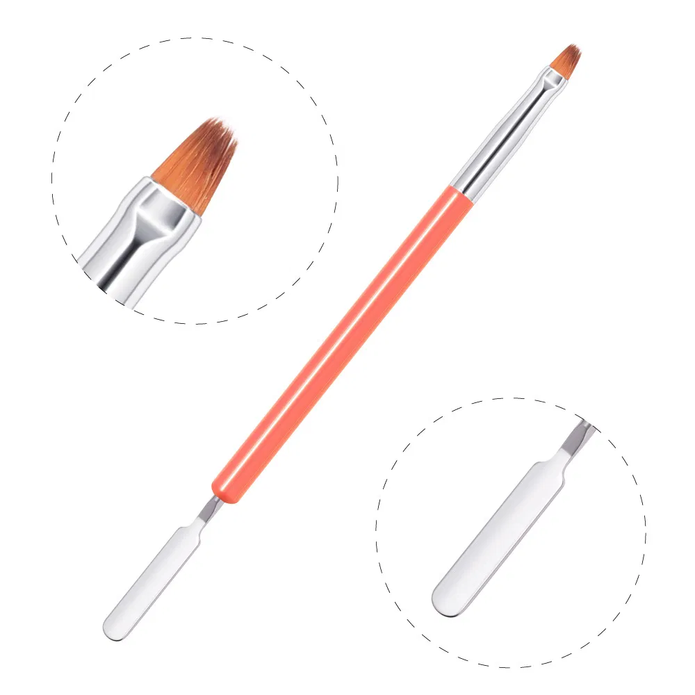 New Products Wholesale Double Head Multi Function Crystal Long Rods Nail Pen