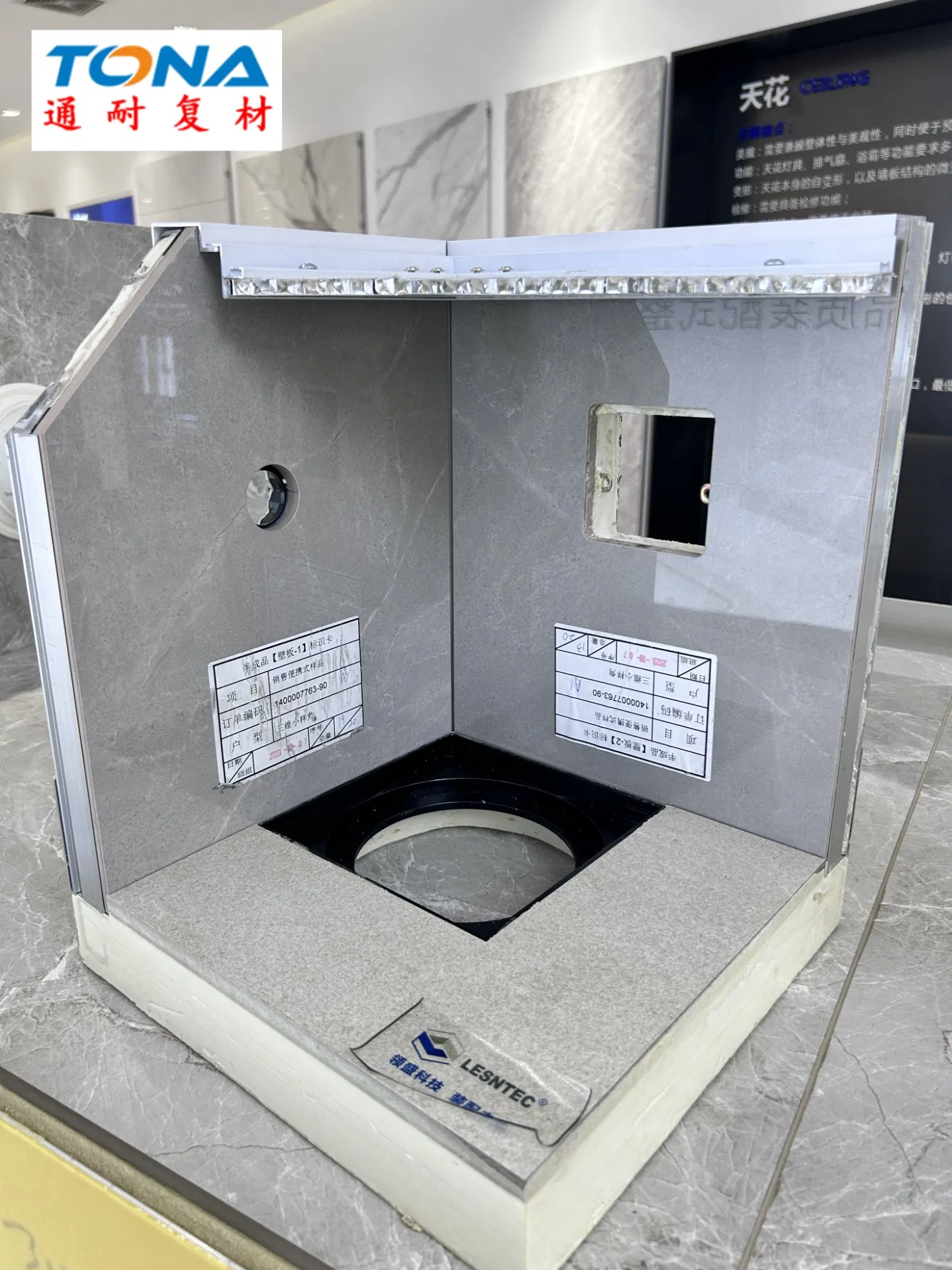 Accessories Prefabricated Furniture Waterproof Lightweight Affordable Price SMC Bathroom