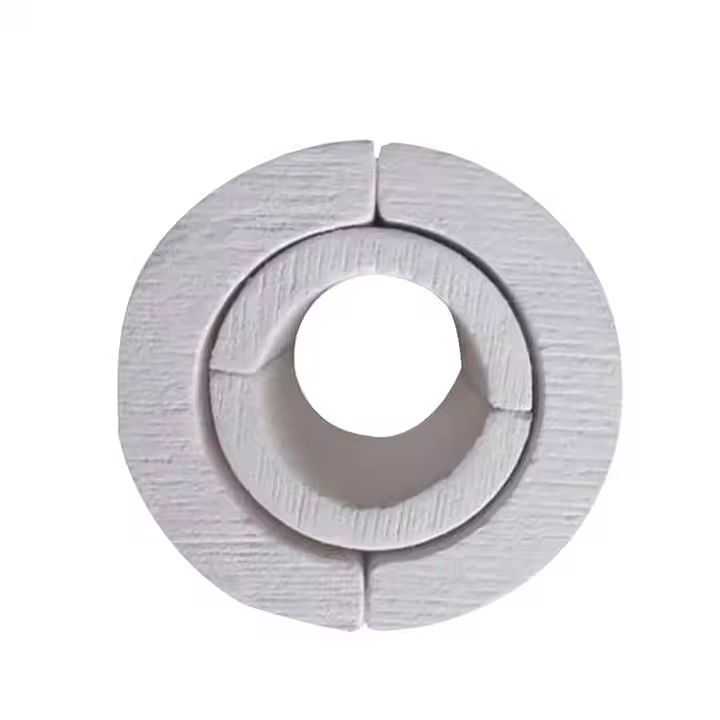 High-Temperature Resistant Insulated Ceramic Fiber Pipe