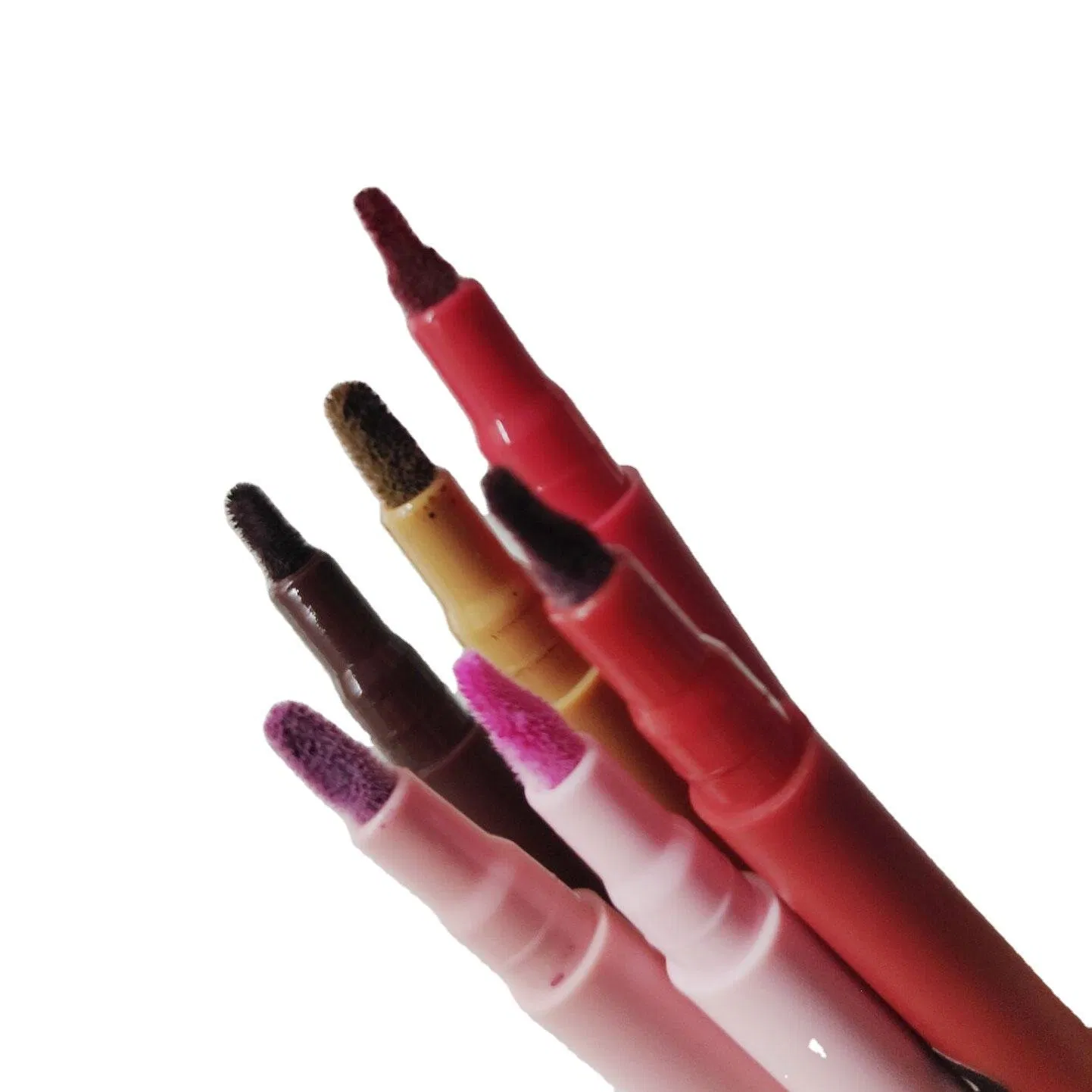 New Customized Lip Contour Stain 8 Colors 2 in 1 Long Lasting Makeup Liquid Waterproof Tint Lip Stain Marker Lip Liner