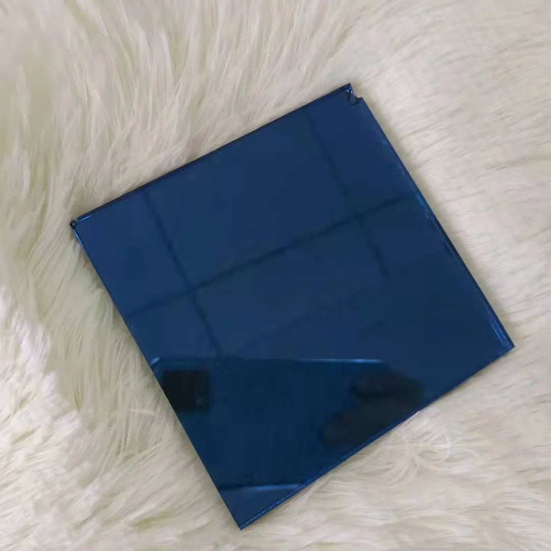4mm Dark Blue Reflective Glass/Folat Glass/Building Glass/Window Glass