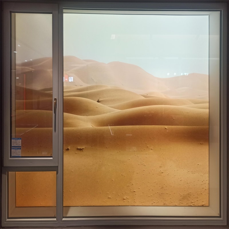 Customized High Quality Wood Clad Aluminum Composite Window for Country Style Design