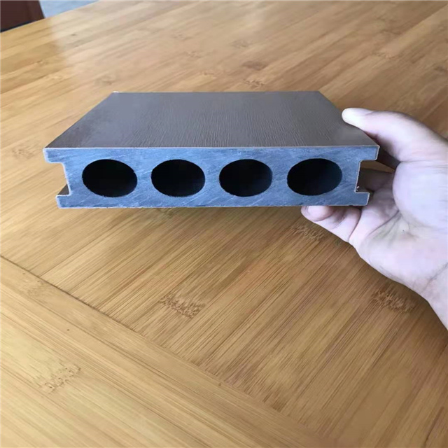 140*25mm Anti-Slip WPC Engineering Deck