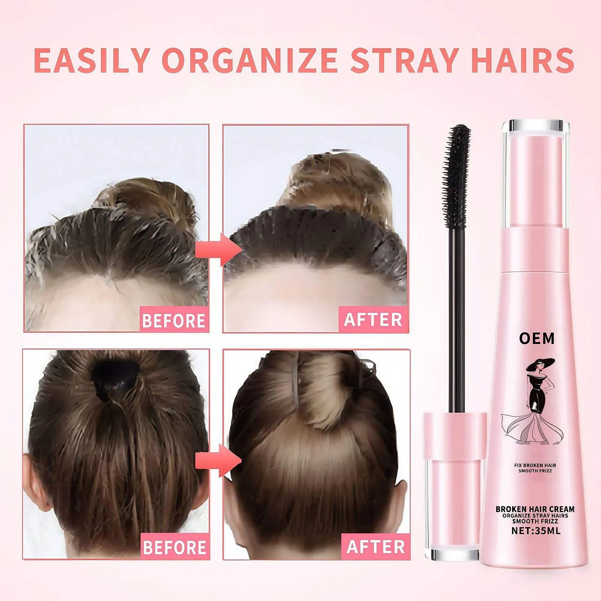 Hair Stick Gel Best Vendor Wholesale Strong Hold Anti Frizzy Broke Hair Edge Control Styling Stick